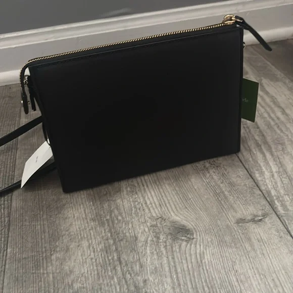 NWT Kate Spade Ma Cherie Sequined Cherry & Black Crossbody w/Branded Dustbag - Picture 8 of 9